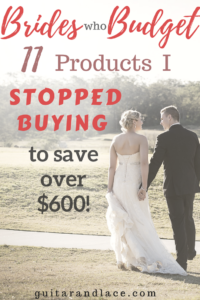 11 ProductsBrides should Replaceto Save Moneyfor their Wedding