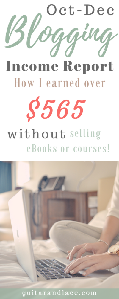 Blogging income report, how to earn money blogging, blog job, how to grow your blog, blogging for beginners