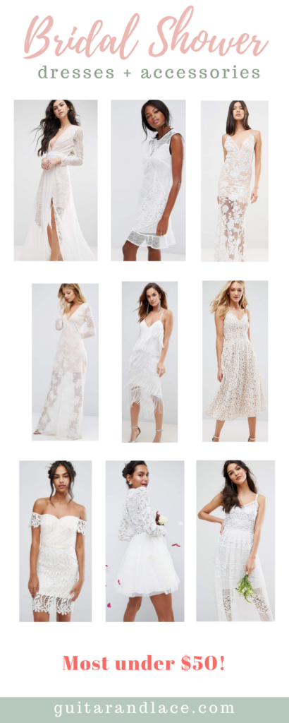 bridal shower dress, wedding dress, white dress, little white dress