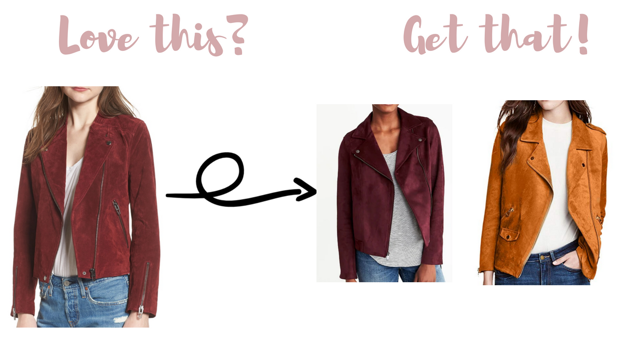 BlankNYC suede moto jacket