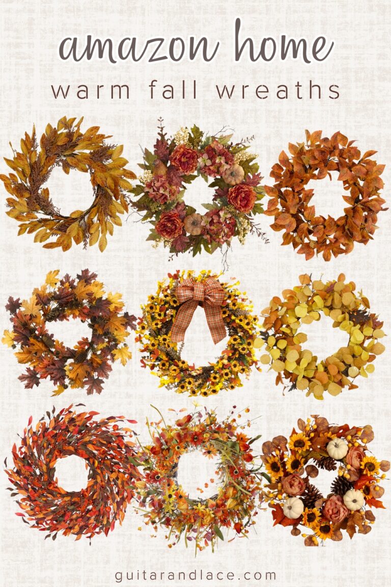 the best fall wreaths from amazon. fall wreaths. maple leaf fall wreath. sunflower fall wreath. fall decor 2024