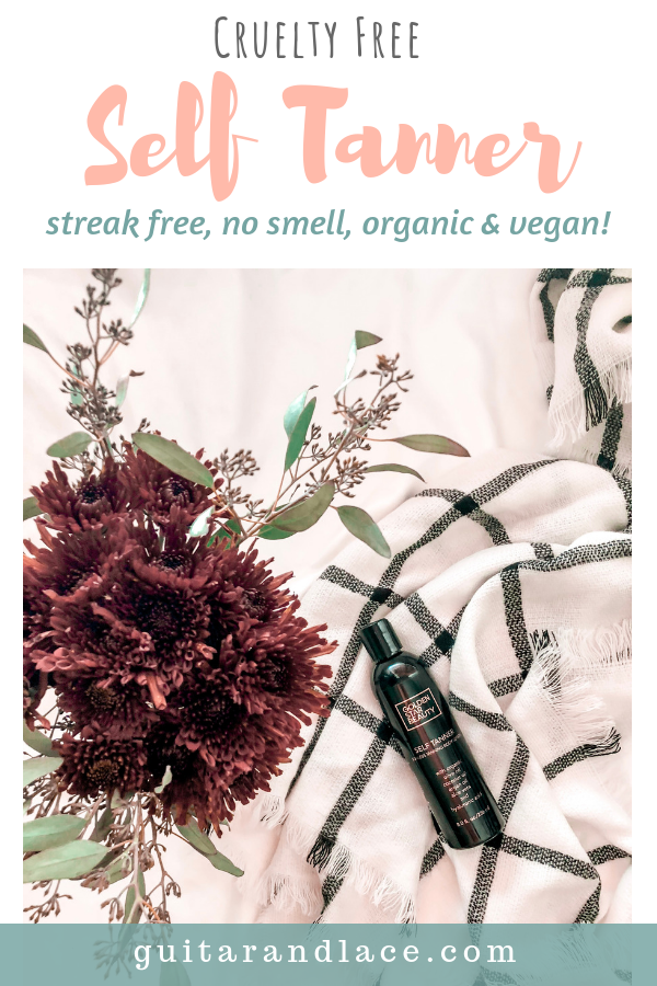 Cruelty free self tanner, vegan self tan, sunless tanning, natural skincare, cruelty free beauty