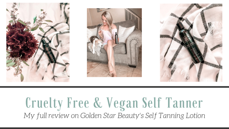 Golden Star Beauty Review – Cruelty Free and Vegan Self Tanner!
