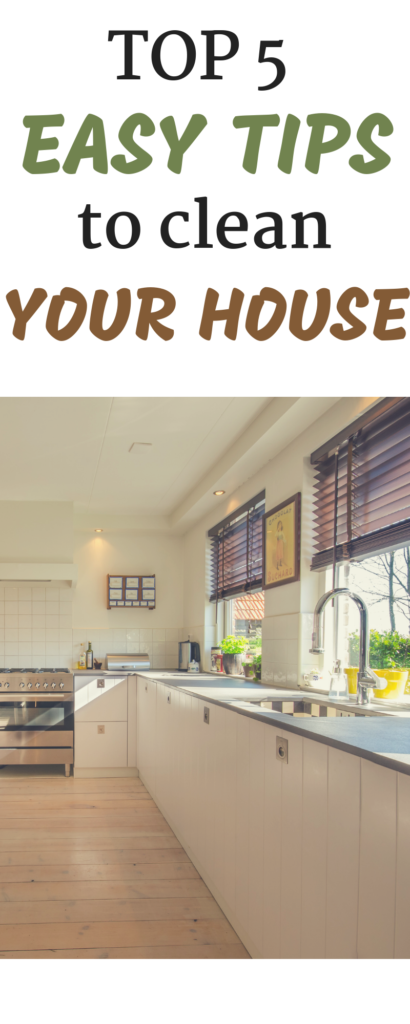 easy tips, clean house, homemaking, clean your house