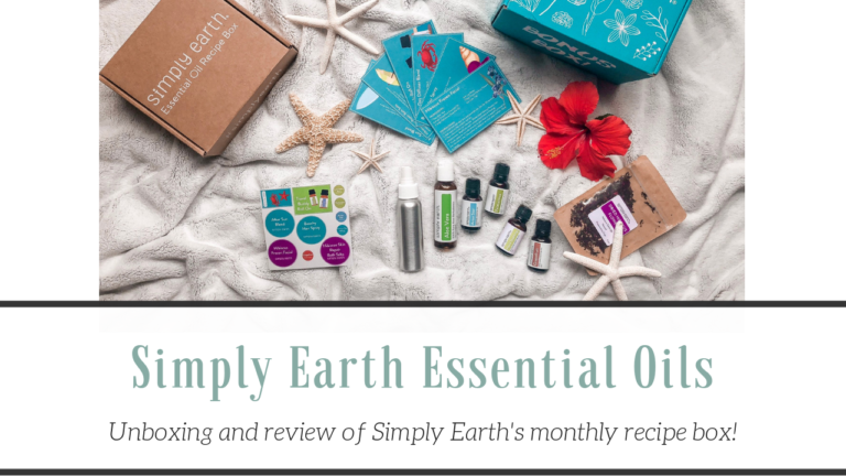 Simply Earth Essential Oils June Recipe Box – Unboxing & Review