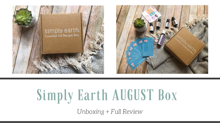 Simply Earth AUGUST Recipe Box – Unboxing & Review
