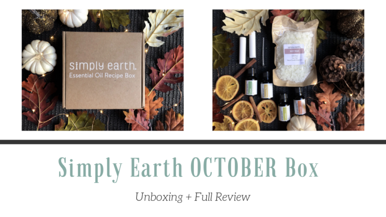 Simply Earth OCTOBER Recipe Box – Unboxing & Review