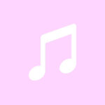 Apple Music orchid pink free app icons