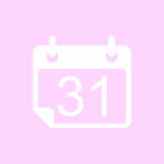 Calendar orchid pink free app icons