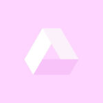 Google Drive orchid pink free app icons