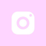 Instagram orchid pink free app icons