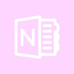 Microsoft OneNote orchid pink free app icons