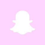 Snapchat orchid pink free app icons