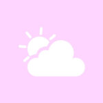 Weather orchid pink free app icons