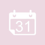 Calendar lilac app icons