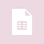 Google sheets lilac app icons