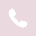 Phone lilac app icons