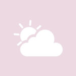 Weather lilac app icons