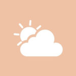 free app icons peach orange