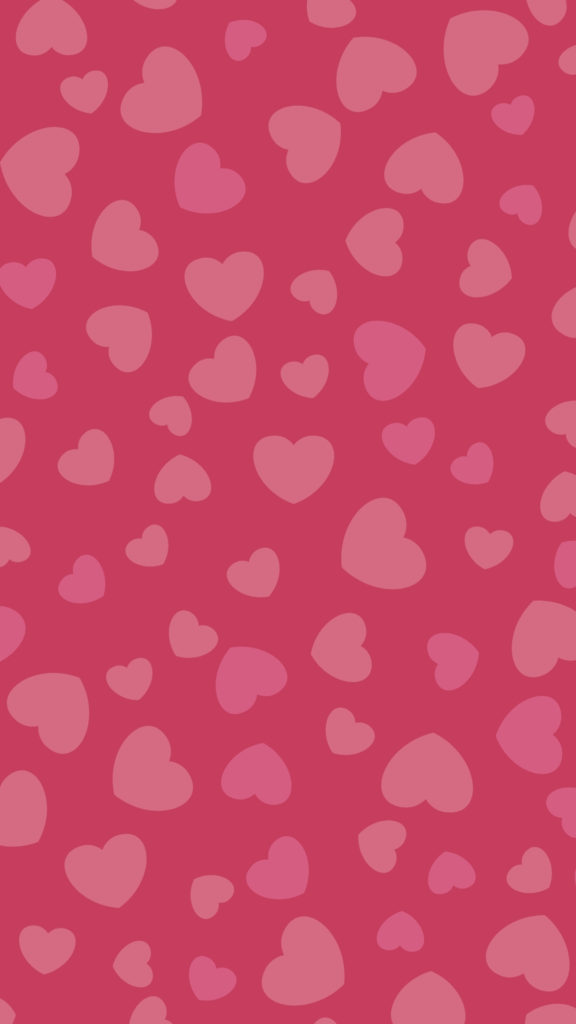 valentine's day phone wallpaper. hearts wallpaper. red hearts phone wallpaper