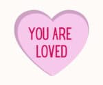 you are loved valentines day widget