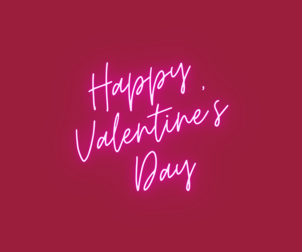 happy valentines day widget