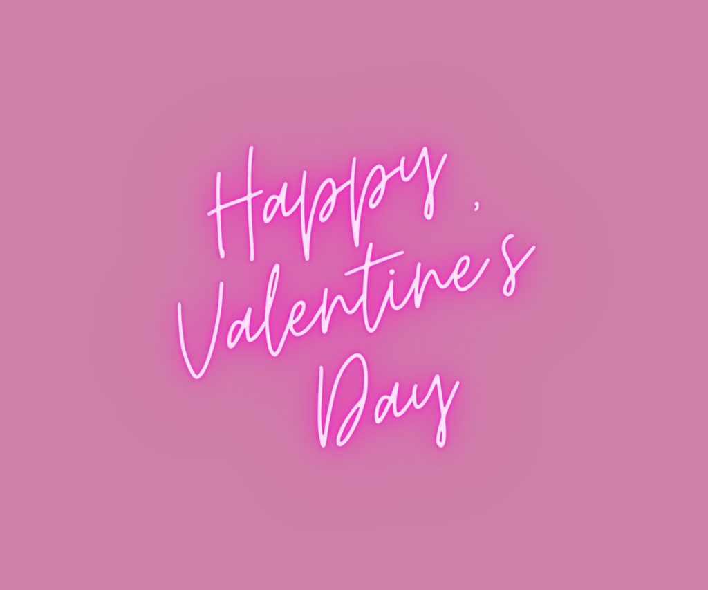 happy valentines day widget