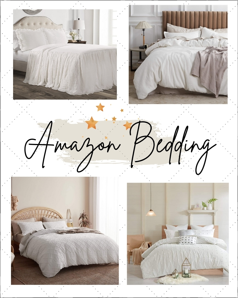 white bedding, white comforter, off white bedding, boho bedroom, duvet