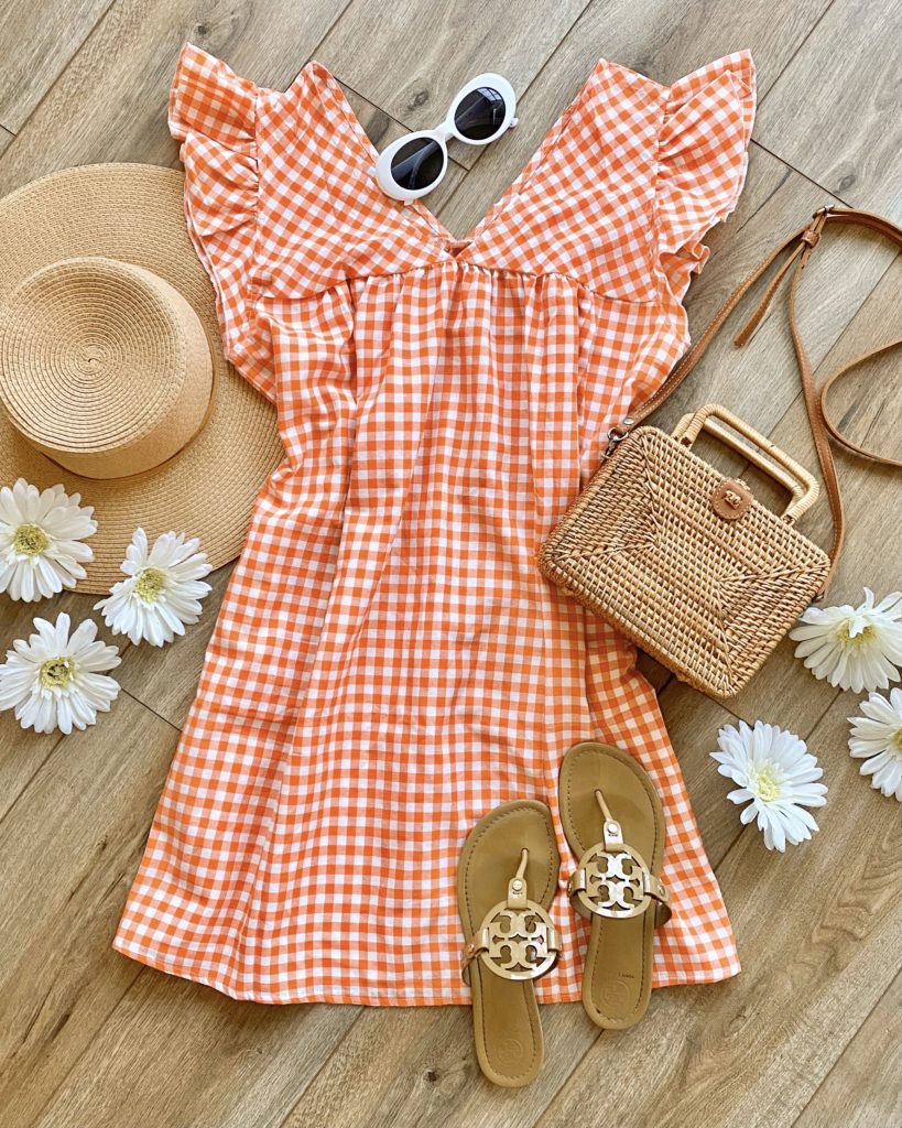 summer dresses, amazon fashion, amazon find, gingham dress