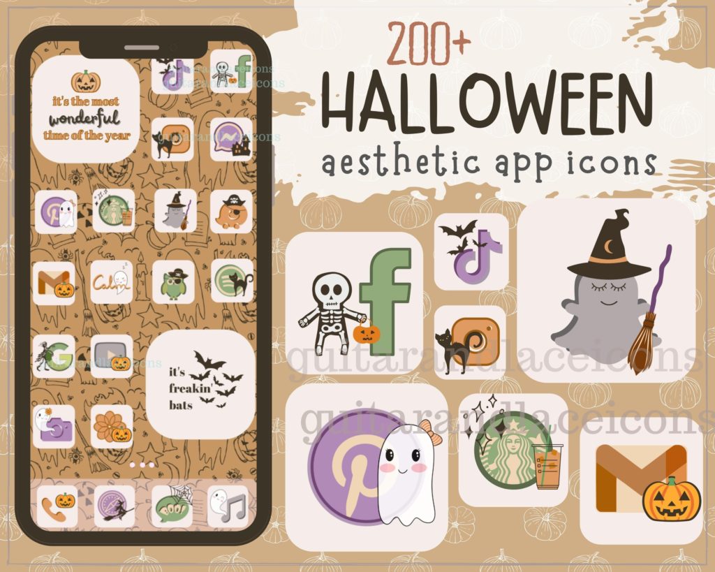etsy halloween app icons
