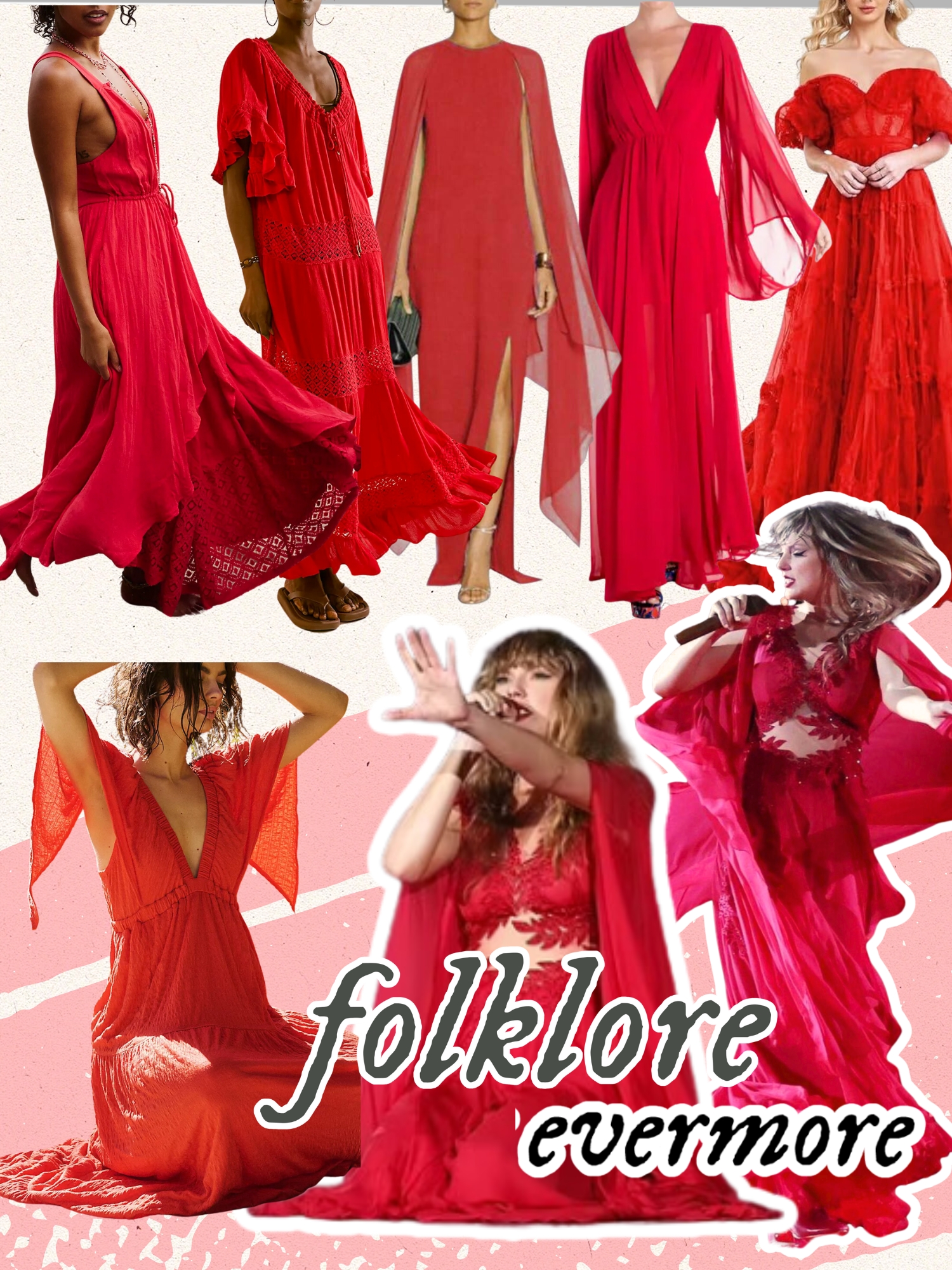 berry red folklore dress. taylor swift red folklore dress. berry folklore dress eras tour. taylor swift folklore evermore dress.