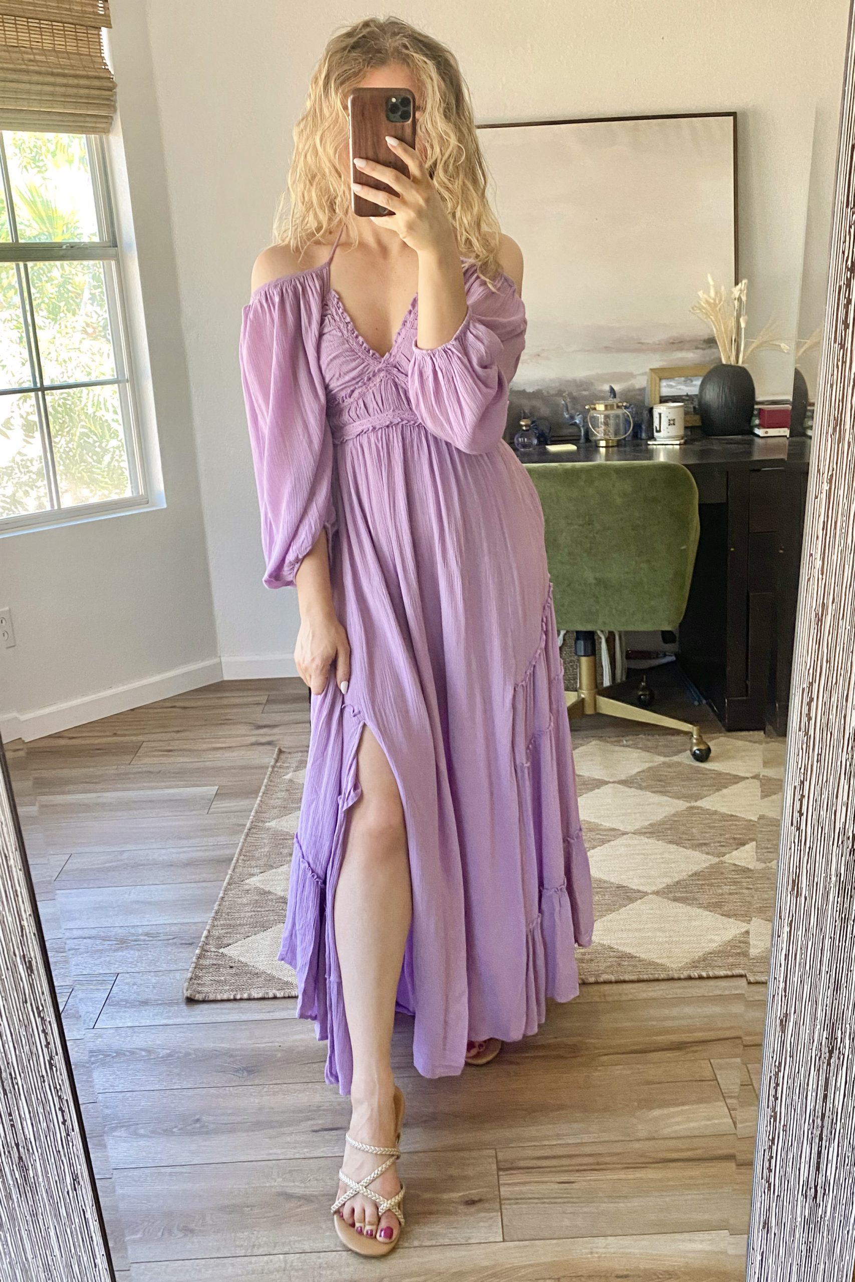 eras tour purple folklore dress dupe