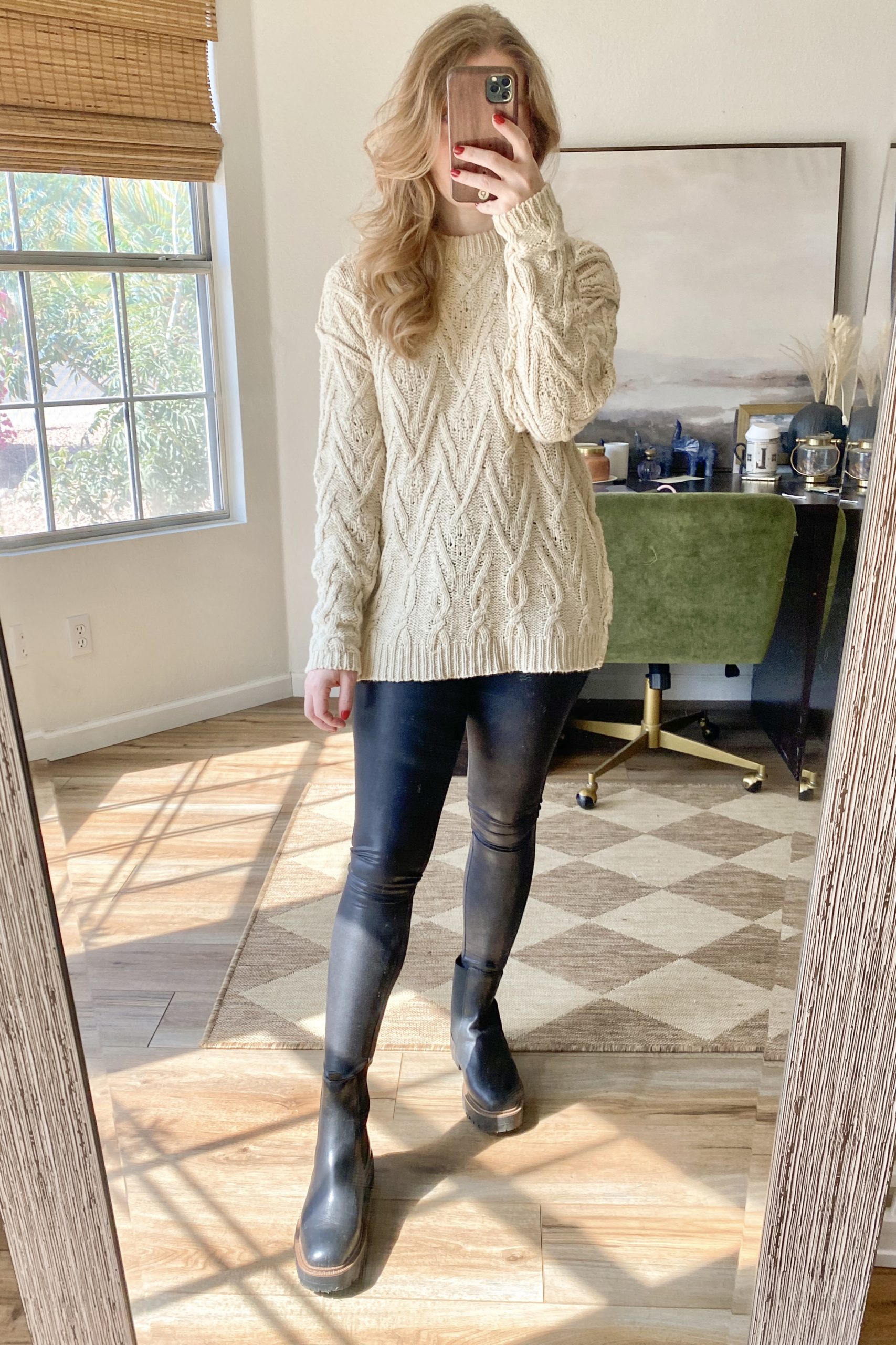 nordstrom anniversary sale try on - isla cable knit sweater