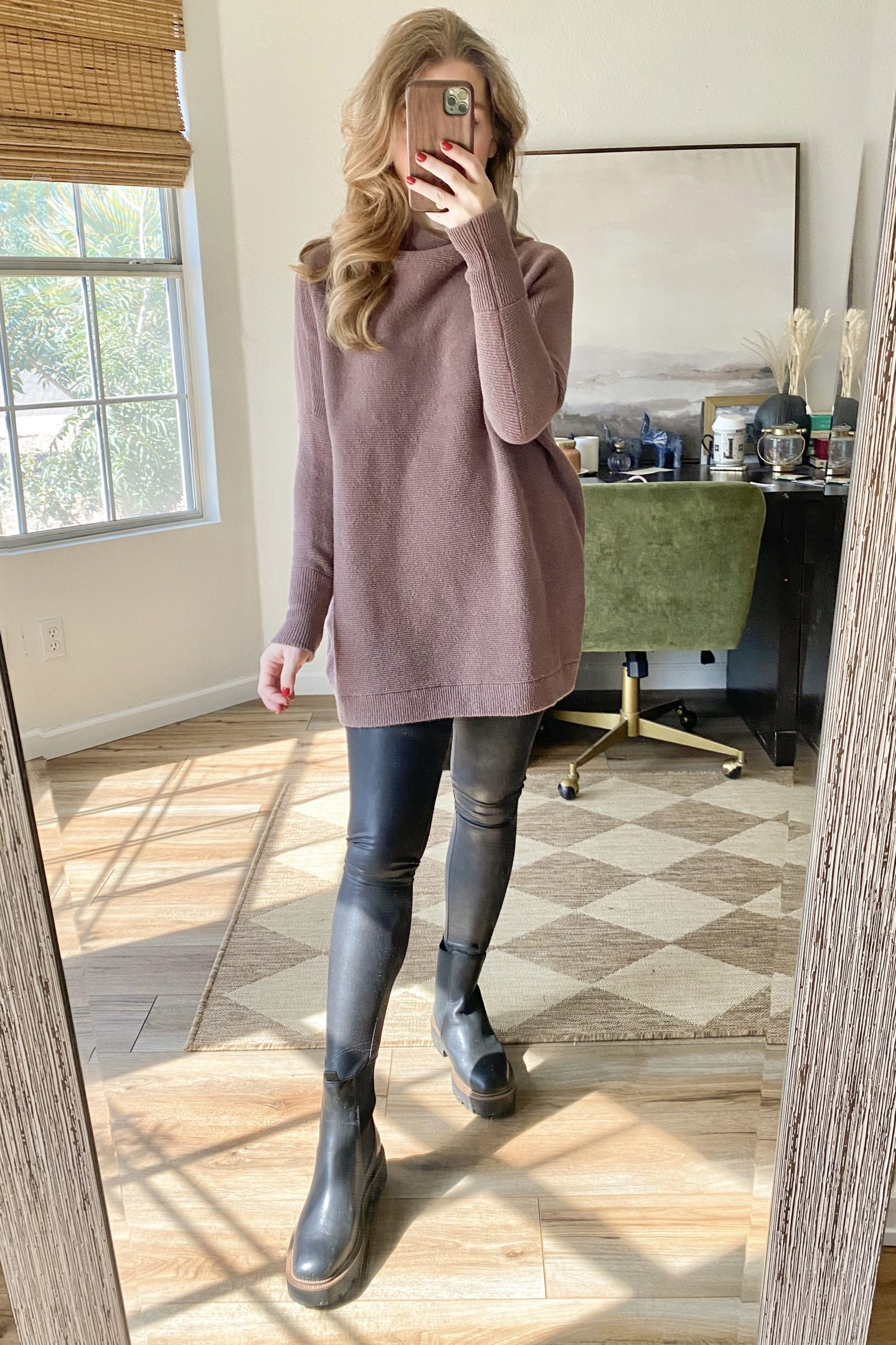 nordstrom anniversary sale try on - free people ottoman slouchy tunic sweater