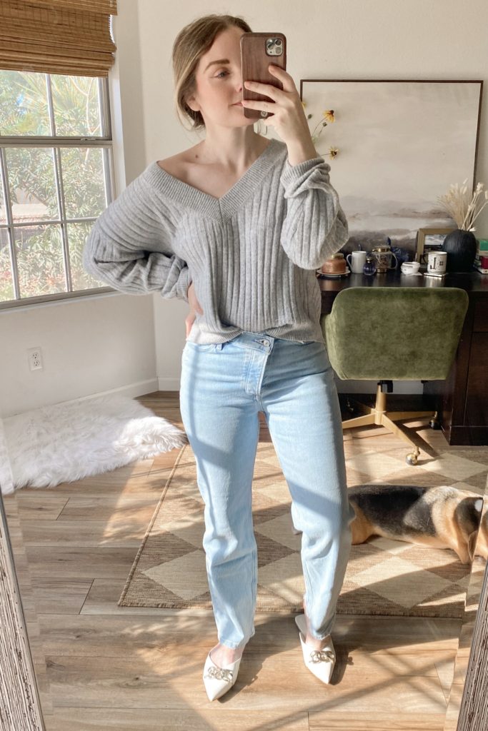 abercrombie dad jeans. dad jeans outfit. dad jeans vs mom jeans. abercrombie jeans guide