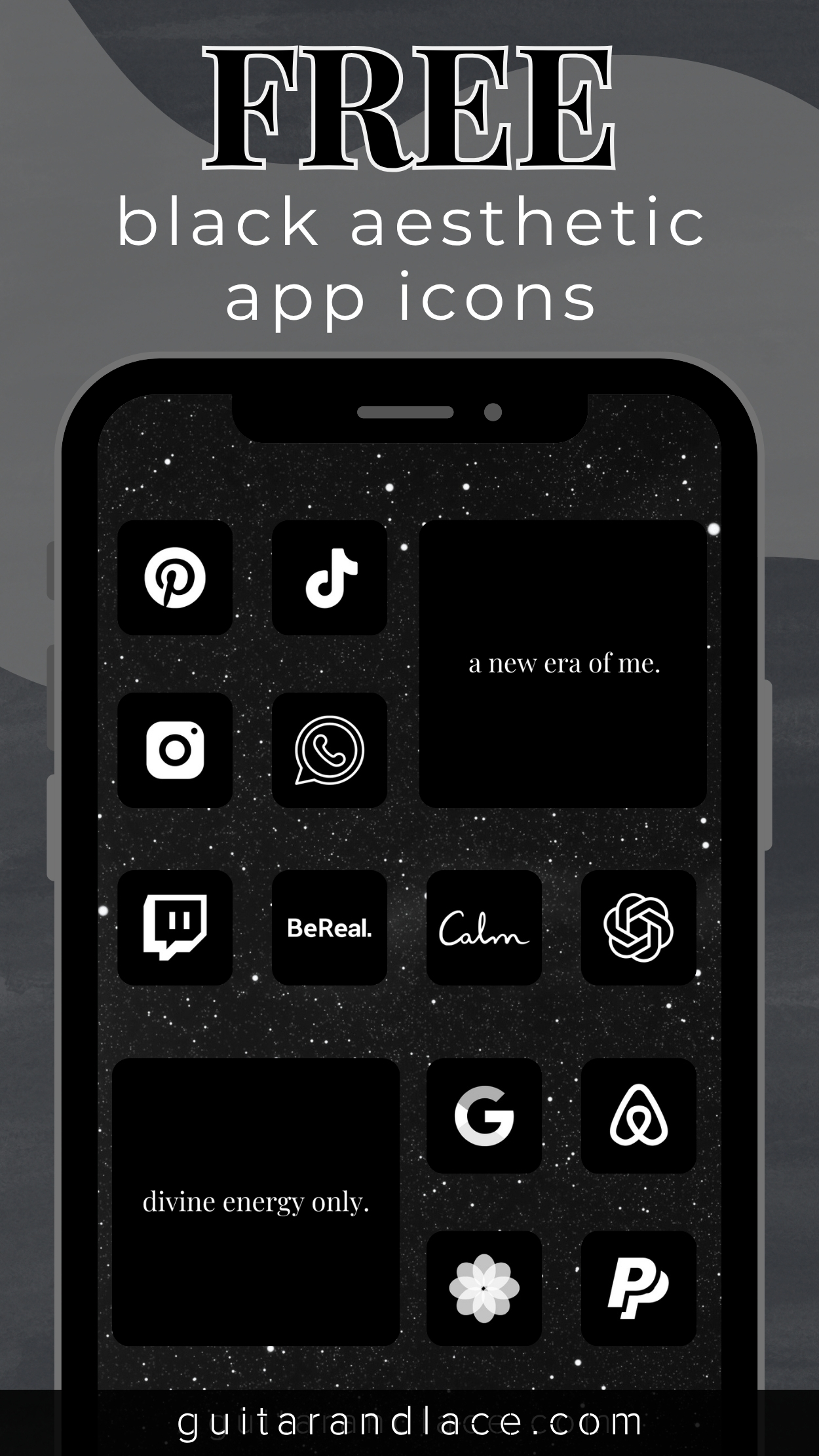 free black and white app icons. all black app icons. black aesthetic app icons. free black app icons. black iphone app icons. black ios app icons. black phone aesthetic. all black phone aesthetic. black widgets. free black iPad app icons.