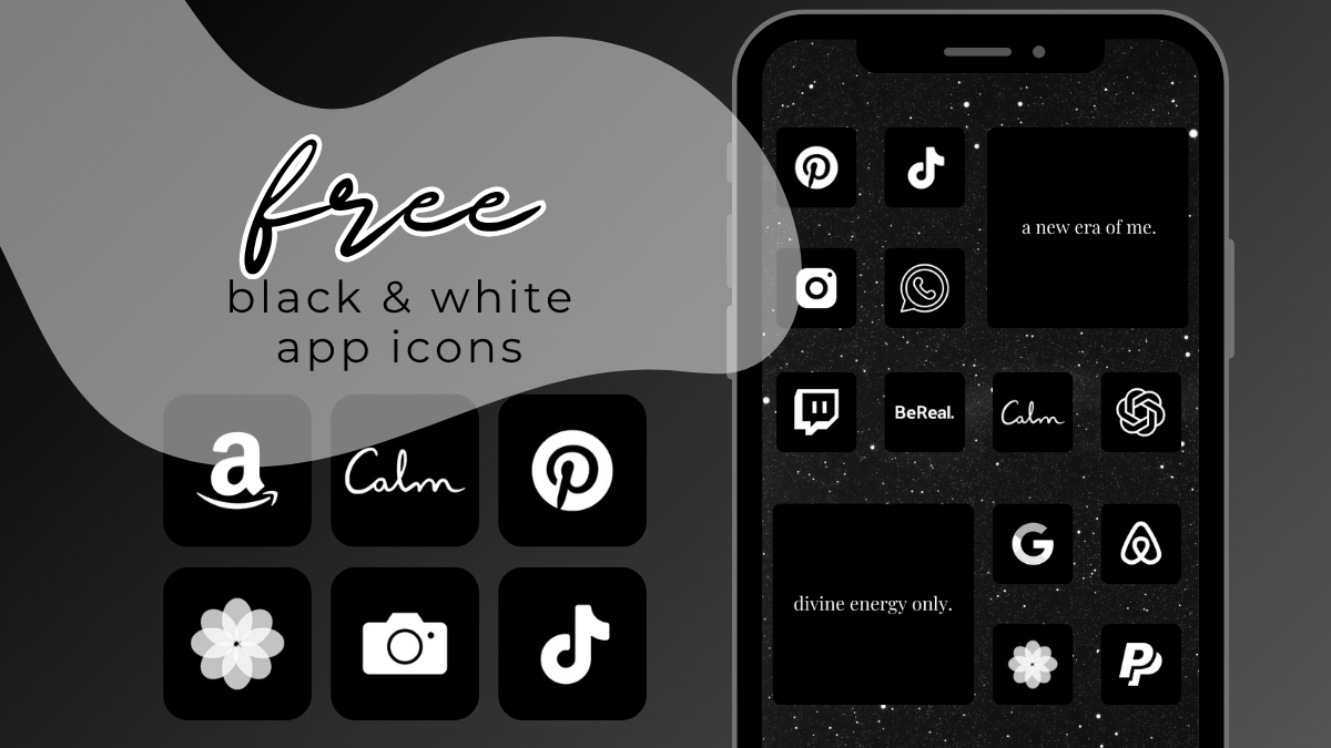 free black and white app icons. all black app icons. black aesthetic app icons. free black app icons. black iphone app icons. black ios app icons. black phone aesthetic. all black phone aesthetic. black widgets. free black ipad app icons.