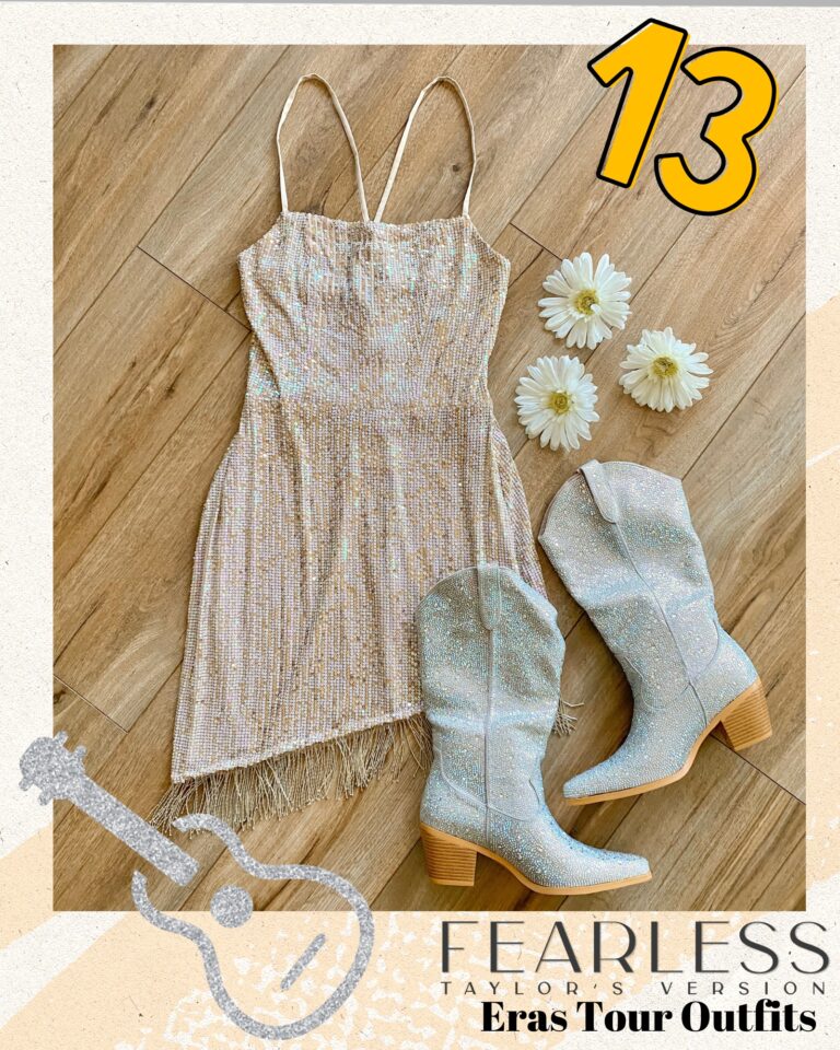 eras tour outfits, eras tour outfit ideas, fearless eras tour outfit, real eras tour outfits