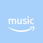 Amazon Music free blue app icons