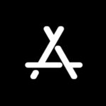 App store free black app icons