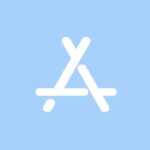 App store free blue app icons