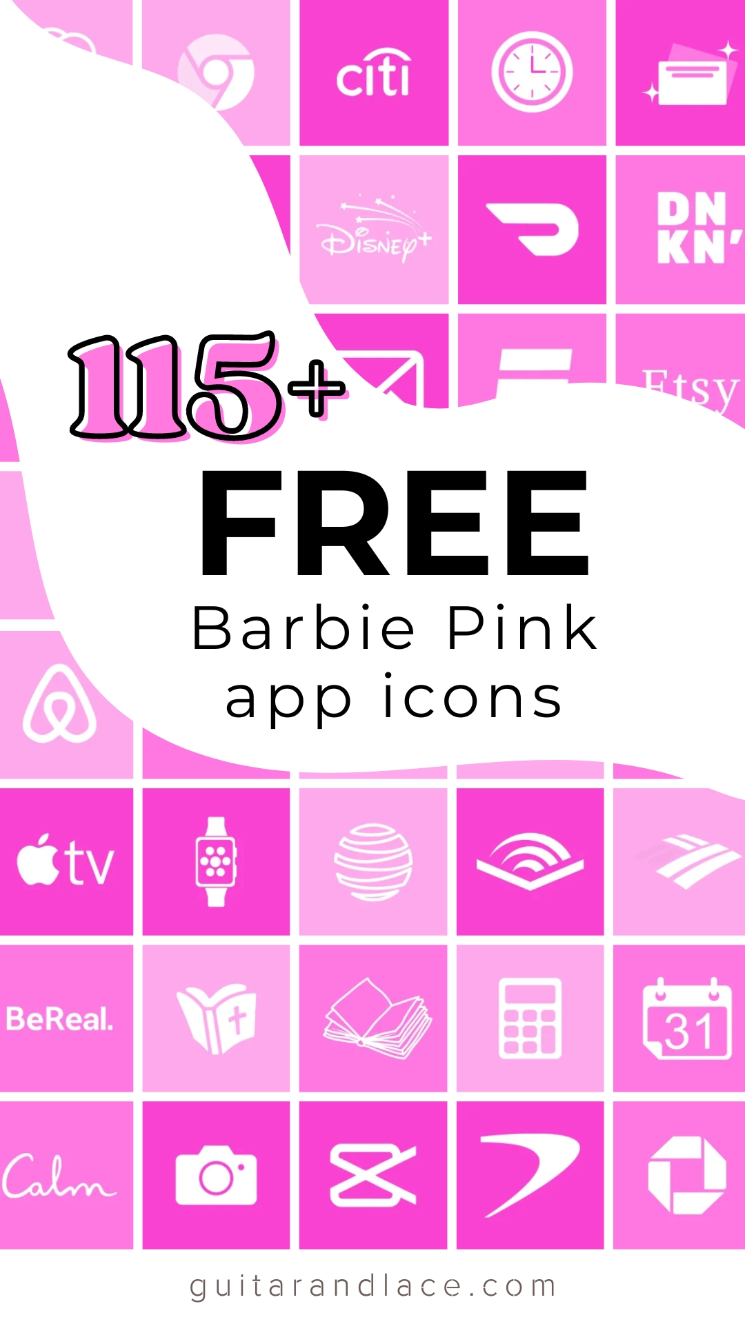 115+ Free Barbie Pink App Icons for Your Phone