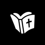 Bible free black app icons