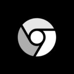 Chrome free black app icons