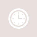 Clock free taupe beige app icons