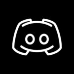 Discord free black app icons