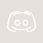 Discord free taupe beige app icons