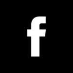 Facebook free black app icons