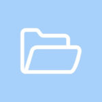 Files free blue app icons