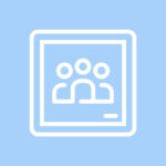 Google Classroom free blue app icons